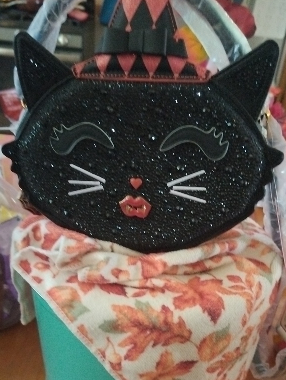 Betsey Johnson Scaredy Cat Purse BNWT